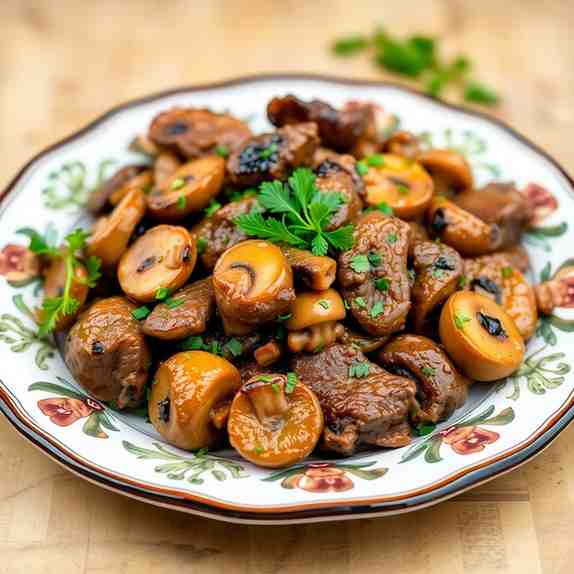 Belarusian Zrazy - Beef & Mushrooms Recipe